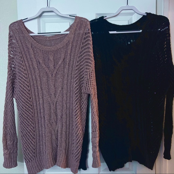 Super RARE! Levi Cable Knit Sweaters - Picture 1 of 1